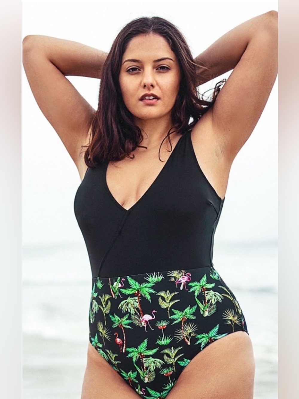 CupShe Tropical Bathing Suit